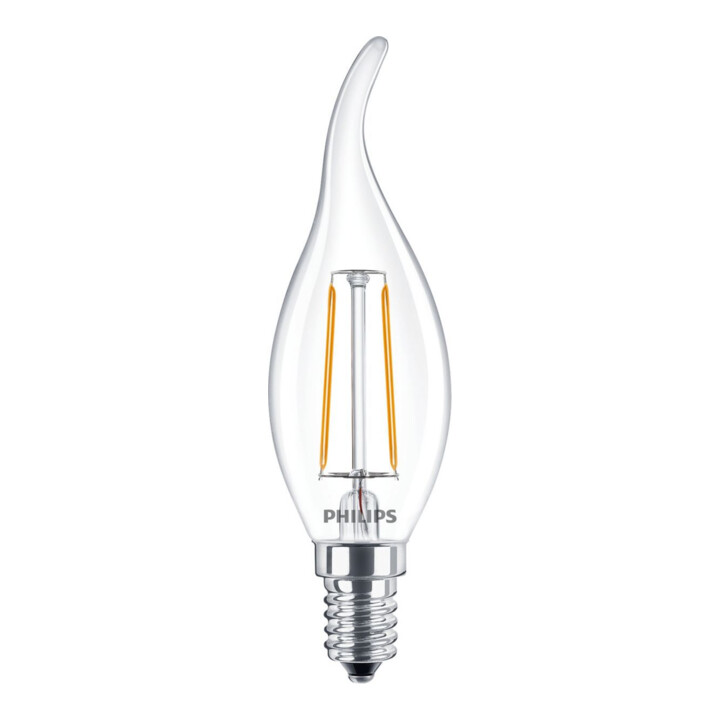 Philips Lighting LED-Kerzenlampe E14 klar Glas CorePro LED#37759200