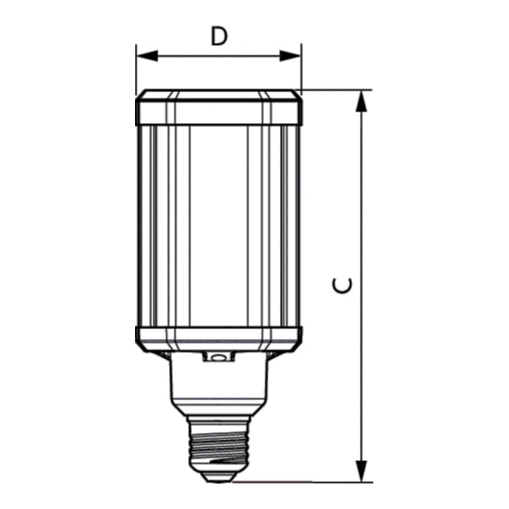 Philips Lighting LED-Lampe E27 3000K TForce LED#63818400