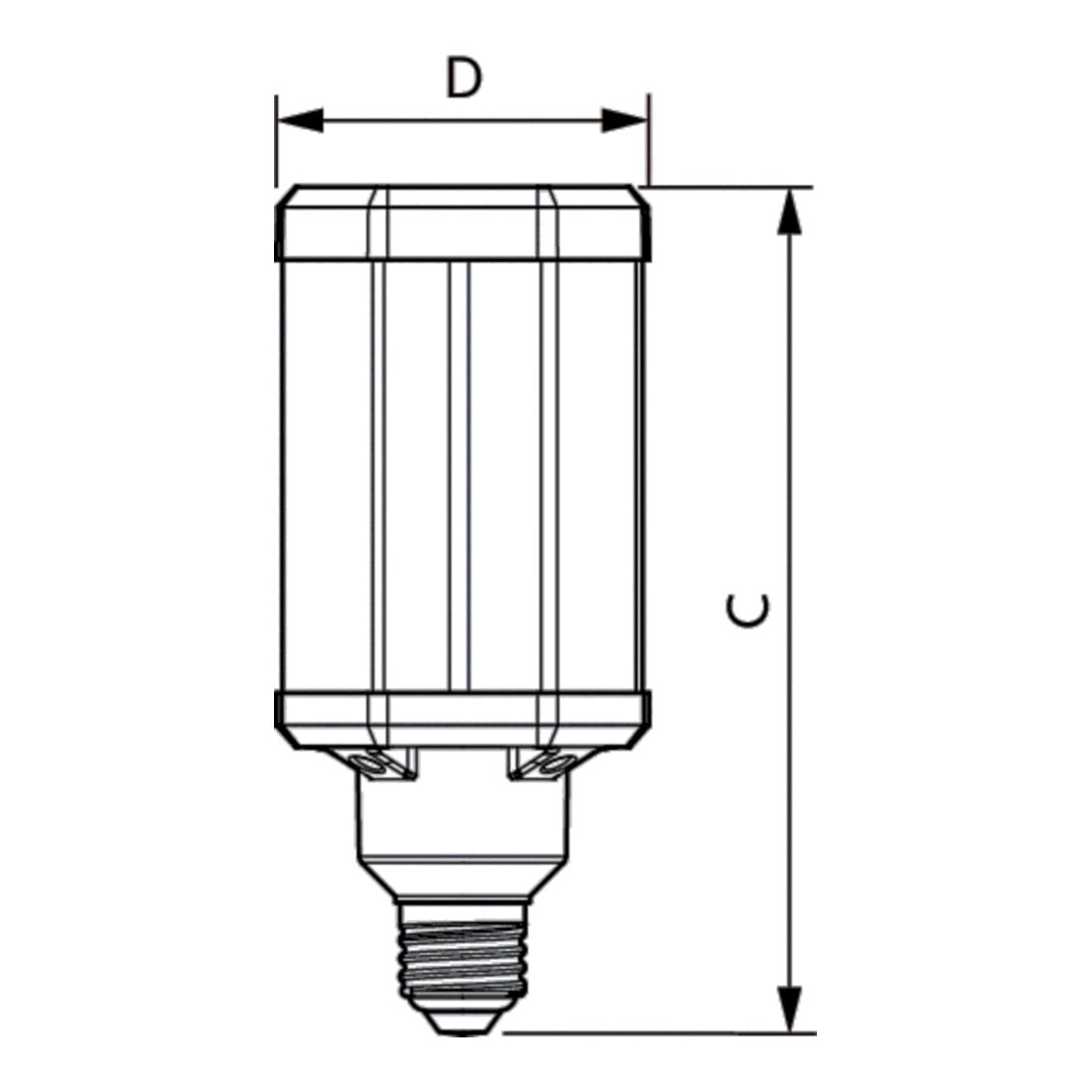 Philips Lighting LED-Lampe E27 3000K TForce LED#63822100
