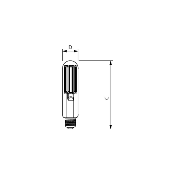 Philips Lighting LED-Lampe E27 740 TForce Core, 31627000