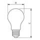 Philips Lighting LED-Lampe E27 klar Glas CorePro LED#34714400