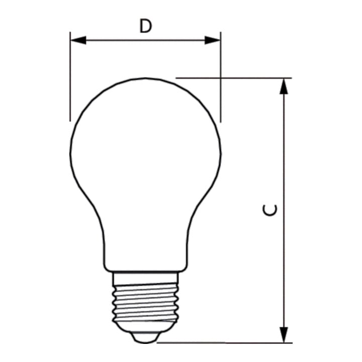 Philips Lighting LED-Lampe E27 klar Glas CorePro LED#34714400