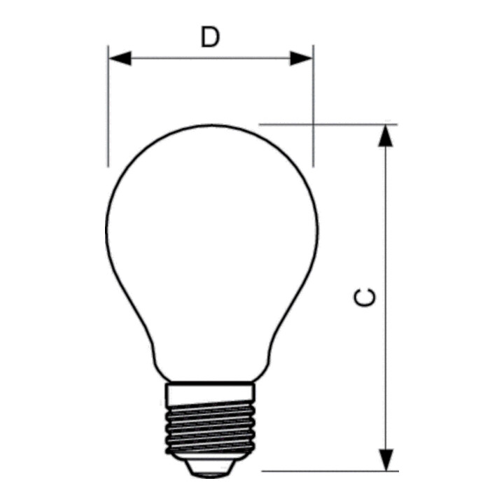 Philips Lighting LED-Lampe E27 klar Glas CorePro LED#38003500