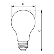 Philips Lighting LED-Lampe E27 matt Glas CorePro LED#34661100-5