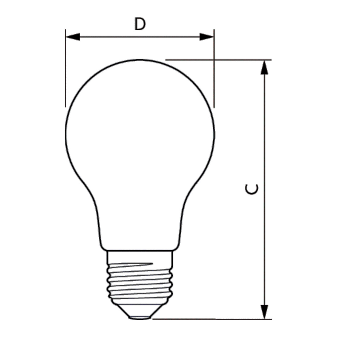 Philips Lighting LED-Lampe E27 matt Glas CorePro LED#36126300