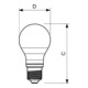 Philips Lighting LED-Lampe E27 matt Glas CorePro LED#36130000