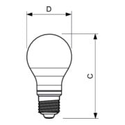 Philips Lighting LED-Lampe E27 matt Glas CorePro LED#36130000-5