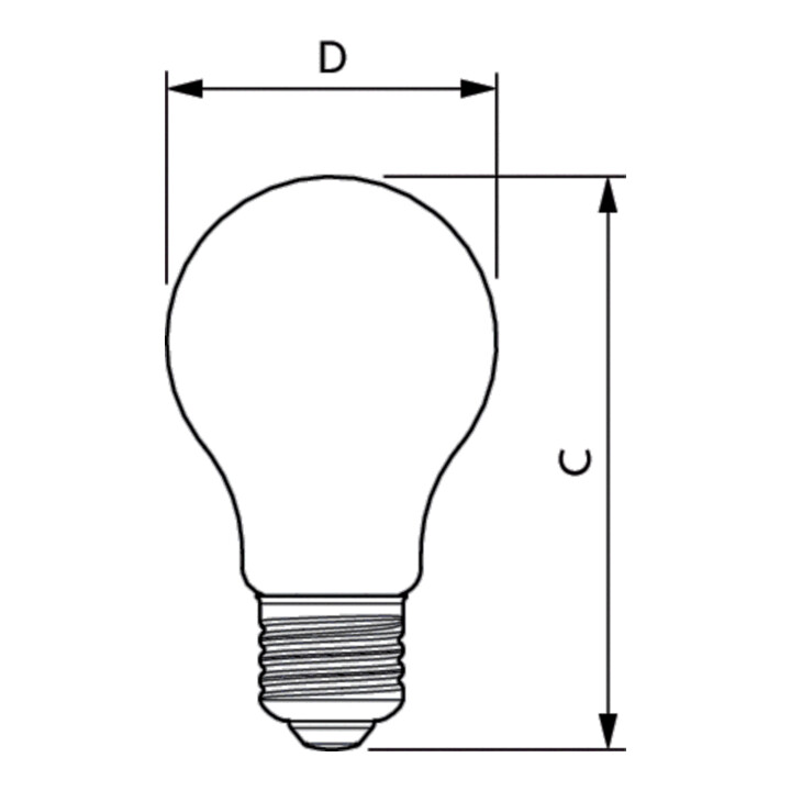 Philips Lighting LED-Lampe E27 matt Glas DIM MAS VLE LED#35483800