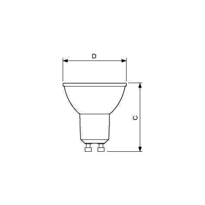 Philips Lighting LED-Reflektorlampe D3,7-35W940GU10 36° MLEDspotVal#70777700