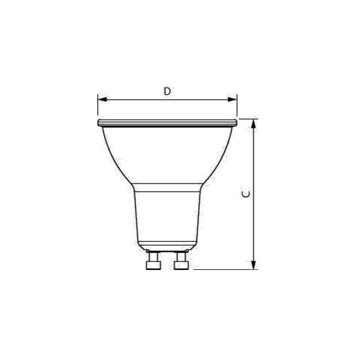 Philips Lighting LED-Reflektorlampe PAR16 GU10 927 DIM MAS LED sp#30811400