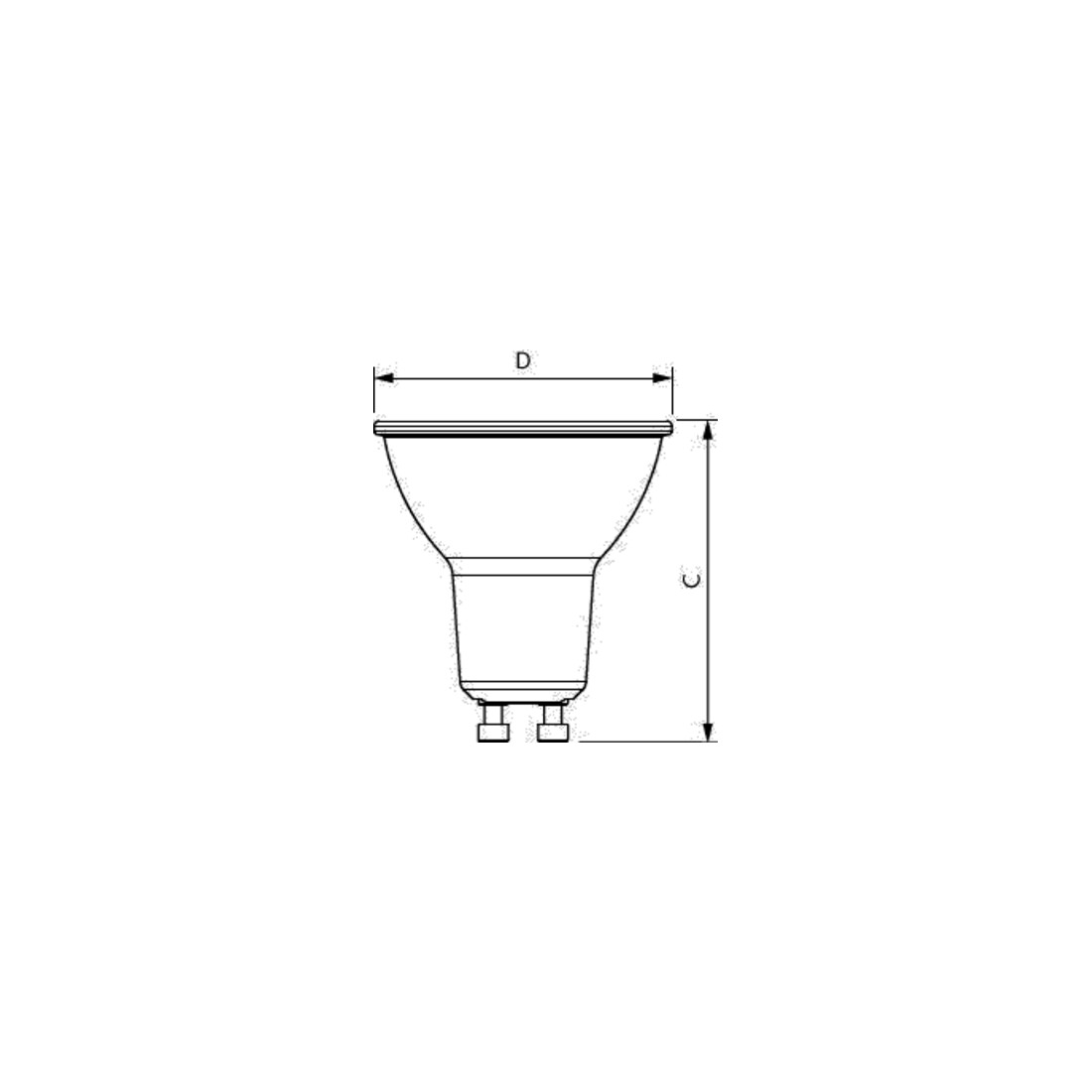 Philips Lighting LED-Reflektorlampe PAR16 GU10 927 DIM MAS LED sp#30811400