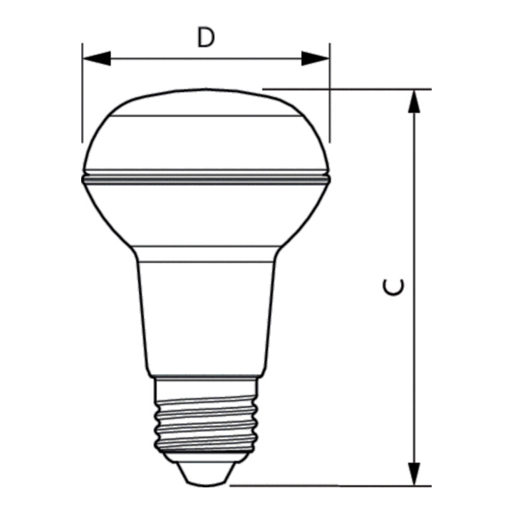 Philips Lighting LED-Reflektorlampe R63 E27 CoreProLED#81179500