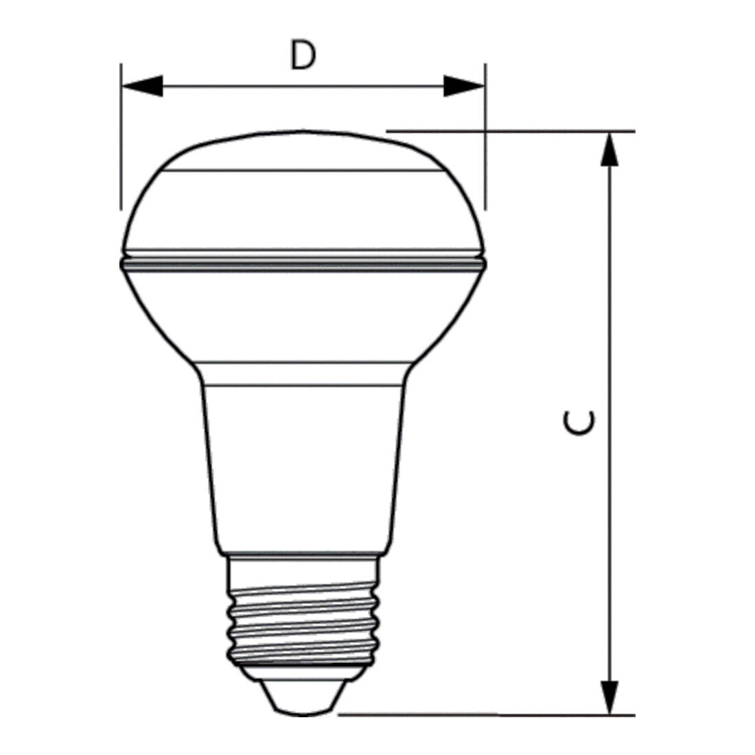 Philips Lighting LED-Reflektorlampe R63 E27 CoreProLED#81179500