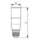 Philips Lighting LED-Stablampe E27 4000K matt CoreProLED#81453600