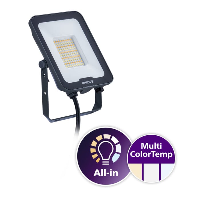 Philips Lighting LED-Strahler BVP167 50W 5500 lm grau