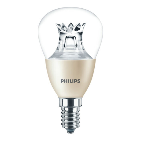 Philips Lighting LED-Tropfenlampe E14 klar DimTone 827 MAS LEDlus#30618900
