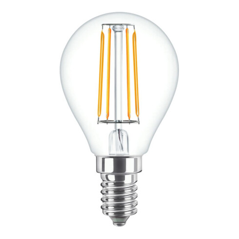 Philips Lighting LED-Tropfenlampe E14 klar Glas CorePro LED#34730400