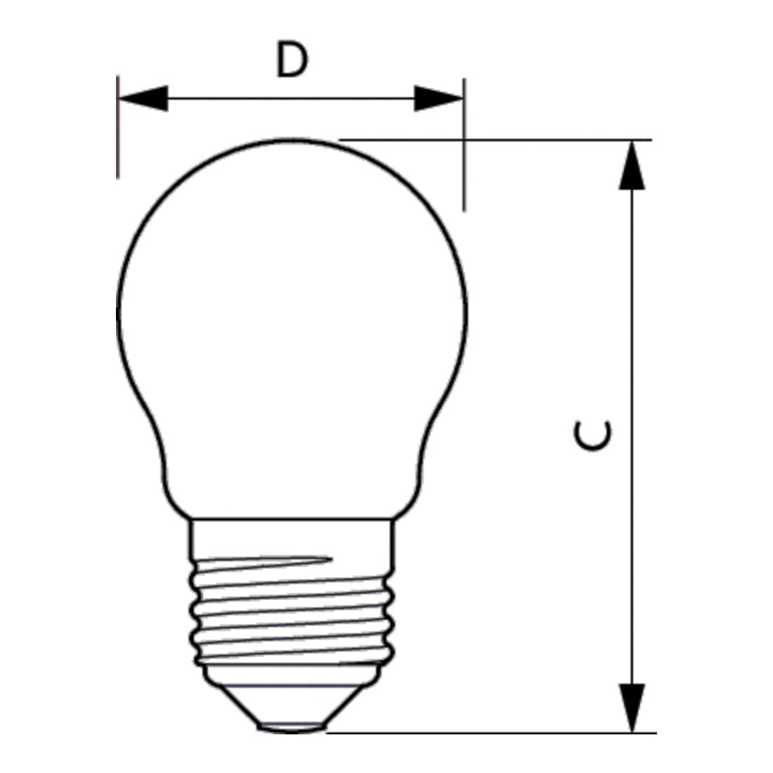 Philips Lighting LED-Tropfenlampe E27 klar Glas CorePro LED#34732800