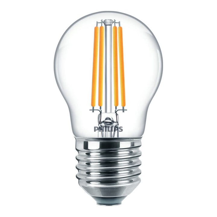 Philips Lighting LED-Tropfenlampe E27 klar Glas CorePro LED#34766300
