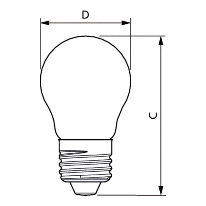 Philips Lighting LED-Tropfenlampe E27 klar Glas CorePro LED#34766300