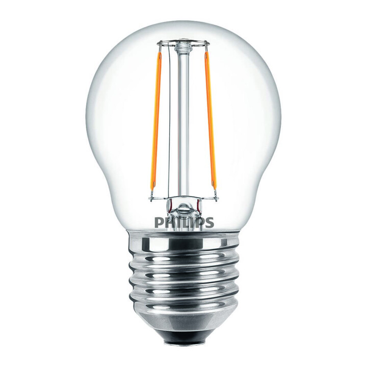 Philips Lighting LED-Tropfenlampe E27 klar Glas CorePro LED#34776200