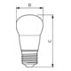Philips Lighting LED-Tropfenlampe E27 matt CorePro lu#31242500