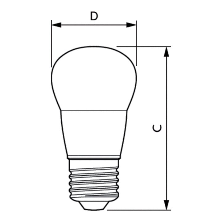 Philips Lighting LED-Tropfenlampe E27 matt CorePro lu#31242500