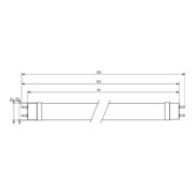Philips Lighting LED-Tube T8 KVG/VVG 840 1500mm MASLEDtube#31688100-4