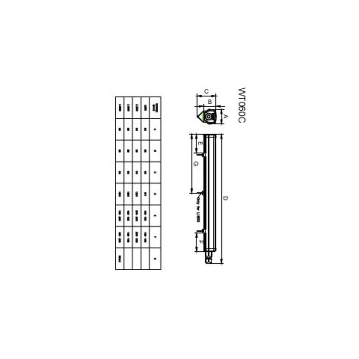 Philips Lighting Luminaire LED pour locaux humides 4000K WT060C LED#36291599
