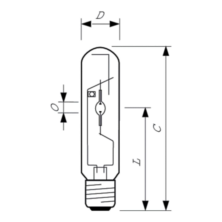 Philips Lighting Metall-Halogendampflampe 360W 4200K E40 CDM-T MWEco360/842