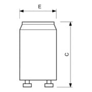 Philips Lighting Starter f.Reihenschaltung 4-22W S 2-4