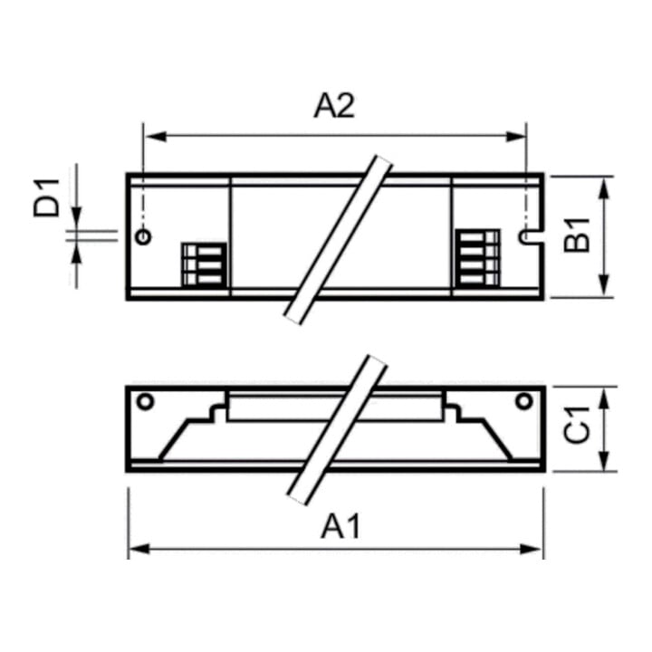 Philips Lighting Vorschaltgerät 220-240V 50/60Hz IDC HF-P 258 TL-D III