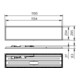 Philips Panneau LED 840 RC132V G6 blanc 1200 x 30 mm 3600 lm 26 W