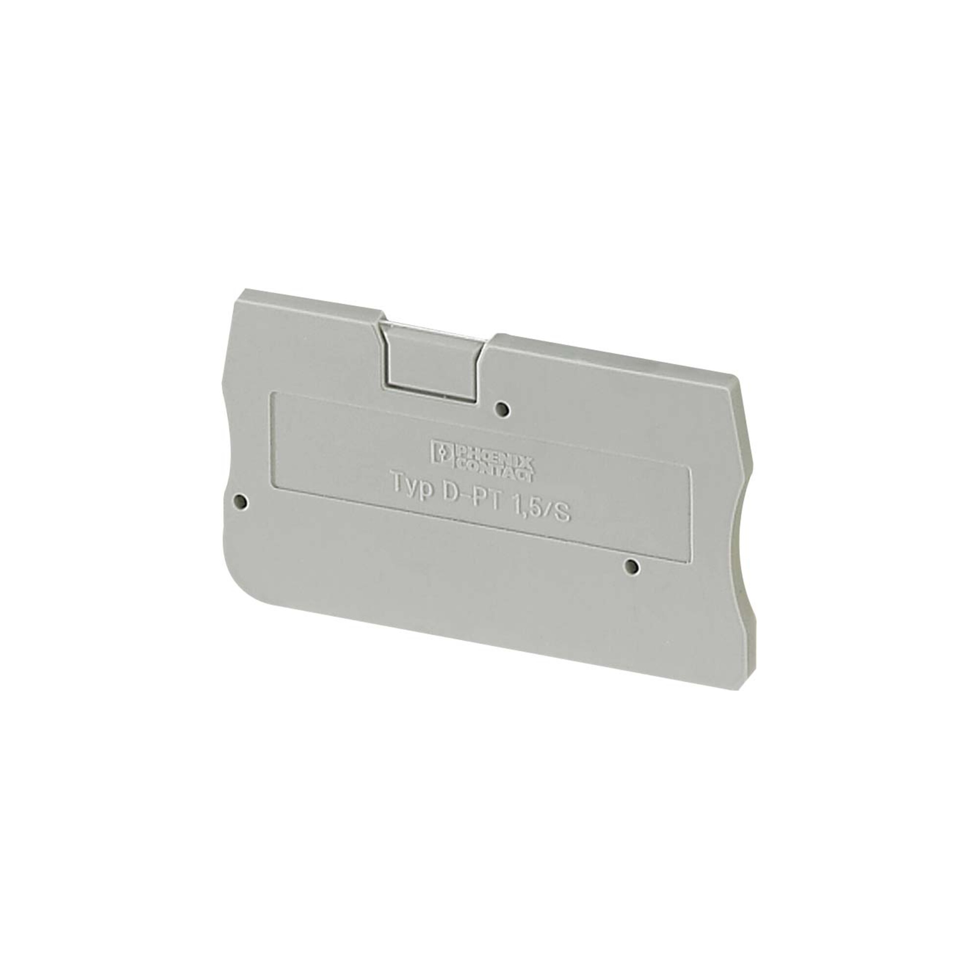Phoenix Contact Abschlussplatte gr 45x2,2x24,3mm D-PT 1,5/S