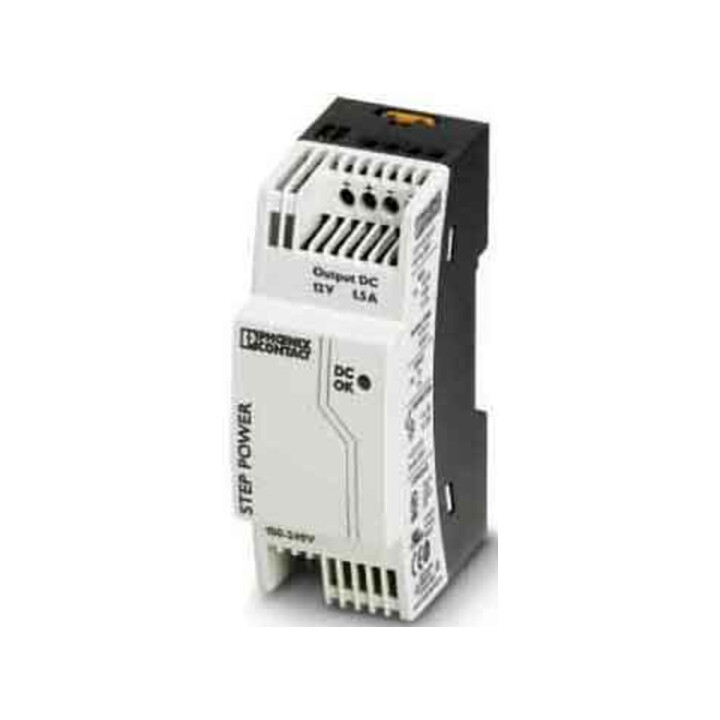 Phoenix Contact Alimentation 12VDC/1,5A STEP-PS/1AC/12DC/1.5