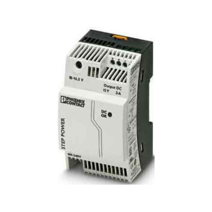 Phoenix Contact Alimentation 12VDC/3A STEP-PS/ 1AC/12DC/3