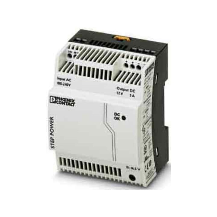 Phoenix Contact Alimentation 12VDC/5A STEP-PS/1AC/12DC/5