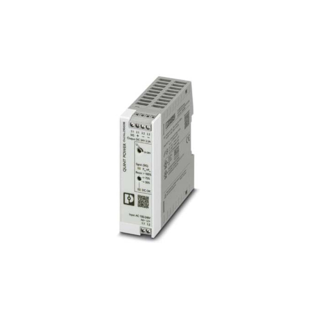 Phoenix Contact Alimentation 1AC/24DC/2,5/SC QUINT4-PS/#2904598