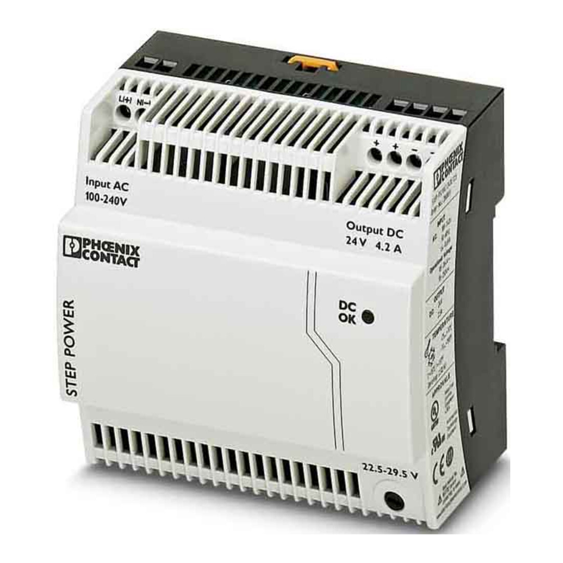 Phoenix Contact Alimentation 24VDC/4,2A STEP-PS/1AC/24DC/4.2
