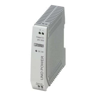 Phoenix Contact Alimentation BxHxP 22,5x90x84mm UNO-PS/1AC/24DC/30W