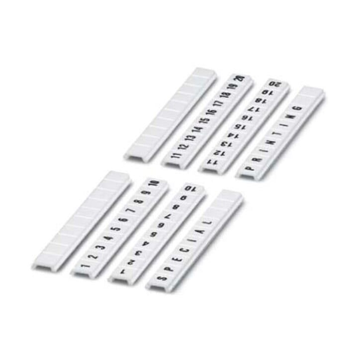 Phoenix Contact Bande de repérage blanc, 3,5 × 5,2 mm ZBF 3,5 : NON IMPRIMÉE