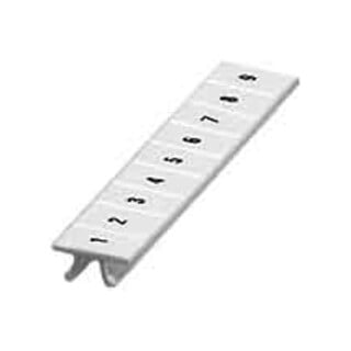 Phoenix Contact Bande de repérage ZB 6 longitudinal 2 blanc 10 pièces 6,2 mm