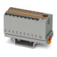 Phoenix Contact Bloc de distribution 0,14-4 mm², gris PTFIX6/12X2,5-NS35GY