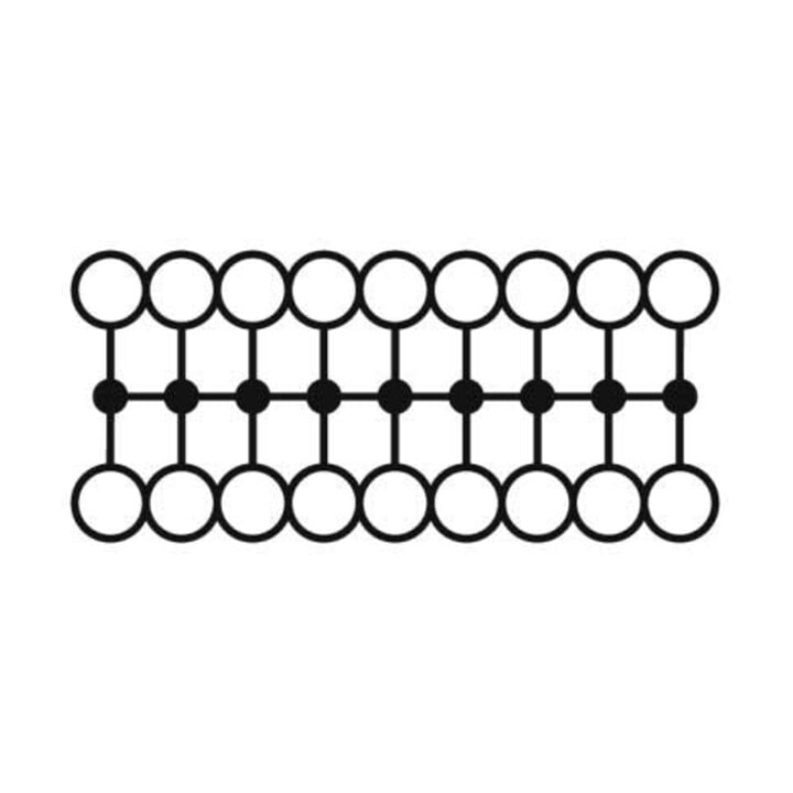 Phoenix Contact Bloc de distribution PTFIX 18X2,5 GY