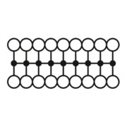 Phoenix Contact Bloc de distribution PTFIX 18X2,5 RD-5