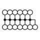 Phoenix Contact Bloc de distribution PTFIX 6/12X2,5-G BU