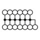 Phoenix Contact Bloc de distribution PTFIX 6/12X2,5 RD
