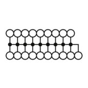 Phoenix Contact Bloc de distribution PTFIX 6/18X2,5 BK-4