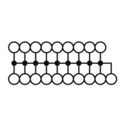 Phoenix Contact Bloc de distribution PTFIX 6/18X2,5 RD-3