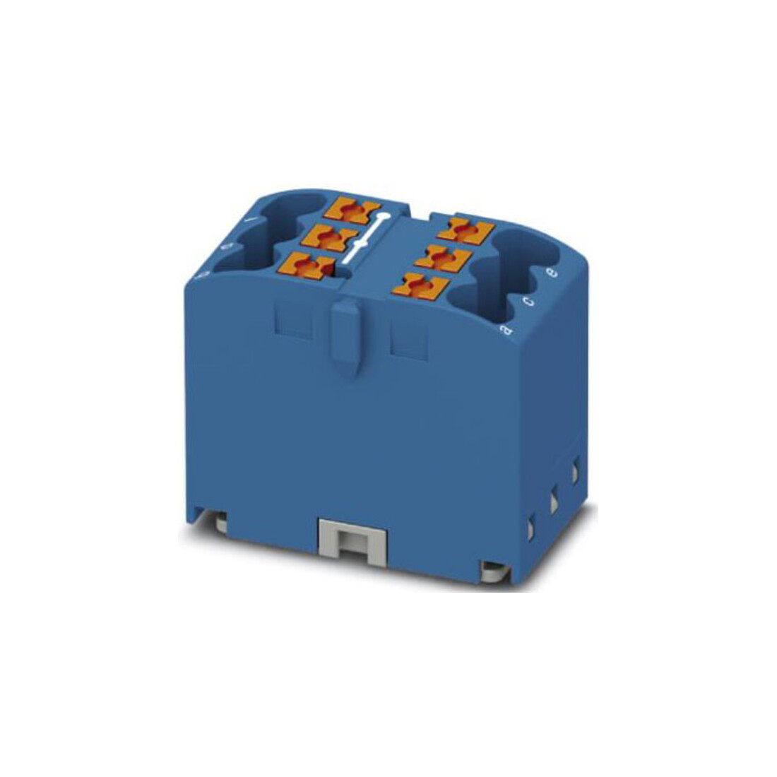 Phoenix Contact Bloc de distribution PTFIX 6X2,5 BU